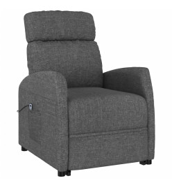 Fauteuil Gris foncé Tissu