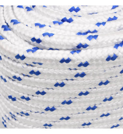 Corde de bateau Blanc 16 mm 100 m Polypropylène