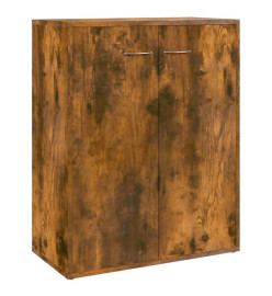 Buffet Chêne fumé 60x30x75 cm Bois d'ingénierie