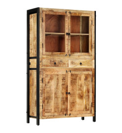 Buffet 100 x 40 x 175 cm Bois de manguier massif