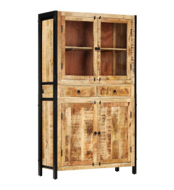 Buffet 100 x 40 x 175 cm Bois de manguier massif