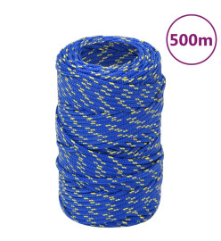 Corde de bateau Bleu 2 mm 500 m Polypropylène