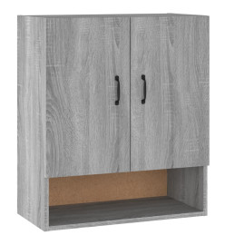 Armoire murale Sonoma gris 60x31x70 cm Bois d'ingénierie