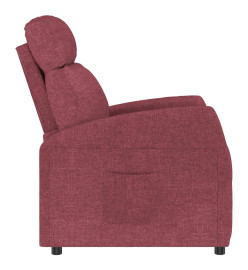 Fauteuil inclinable Rouge bordeaux Tissu