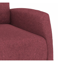 Fauteuil inclinable Rouge bordeaux Tissu