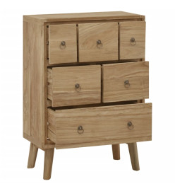 Commode 56x30x80 cm Bois massif de teck