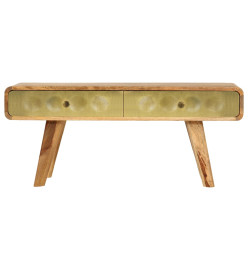 Table basse Bois de manguier massif 90 x 50 x 40 cm