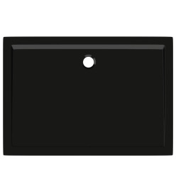 Receveur de douche rectangulaire ABS Noir 70x100 cm