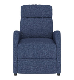 Fauteuil inclinable Bleu Tissu