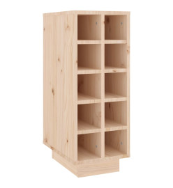 Armoire à vin 23x34x61 cm Bois de pin massif