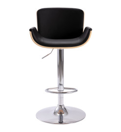 Tabouret de bar Noir Similicuir