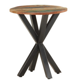 Table d'appoint 48x48x56 cm Bois de récupération massif