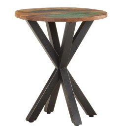 Table d'appoint 48x48x56 cm Bois de récupération massif