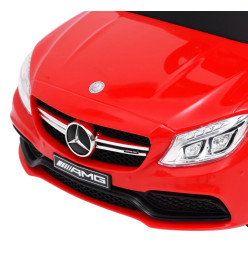 Voiture à pédales Mercedes-Benz C63 Rouge