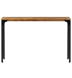 Table console 120 x 35 x 76 cm Bois de récupération massif