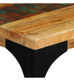 Table console 120 x 35 x 76 cm Bois de récupération massif