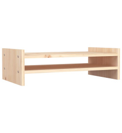 Support pour moniteur 50x27x15 cm Bois de pin solide