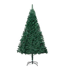 Arbre de Noël artificiel avec branches épaisses vert 240 cm PVC