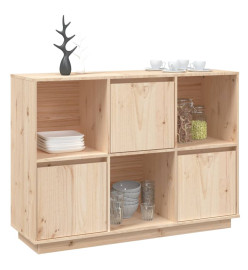 Buffet 110,5x35x80 cm Bois massif de pin