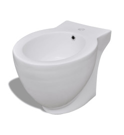 Bidet rond Céramique haute qualité Blanc