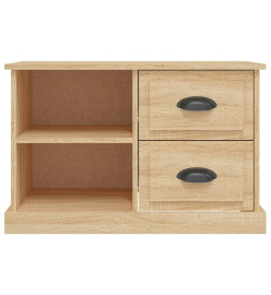 Meuble TV chêne sonoma 73x35,5x47,5 cm bois d'ingénierie