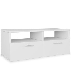 Meubles TV 2 pcs Bois d’ingénierie 95x35x36 cm Blanc