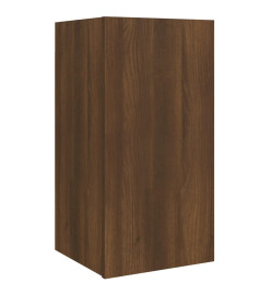 Ensemble de meubles TV 4 pcs Chêne marron Bois d'ingénierie