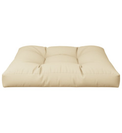 Coussin de canapé palette Beige 70x70x10 cm