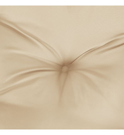 Coussin de canapé palette Beige 70x70x10 cm