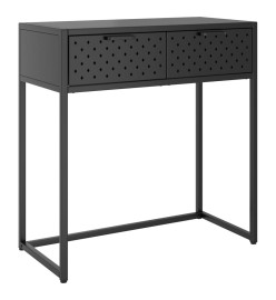 Table console Anthracite 72x35x75 cm Acier