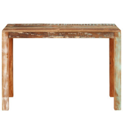 Table de salle à manger 110x55x76cm Bois massif de récupération