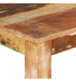 Table de salle à manger 110x55x76cm Bois massif de récupération