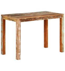 Table de salle à manger 110x55x76cm Bois massif de récupération