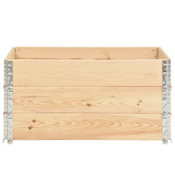 Colliers de palette 3 pcs 80x120 cm Bois de pin solide