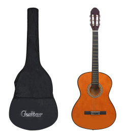 Jeu de guitare classique pour débutants 12 pcs 4/4 39"