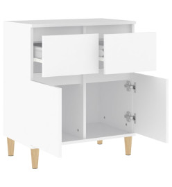 Buffet Blanc 60x35x70 cm Bois d'ingénierie