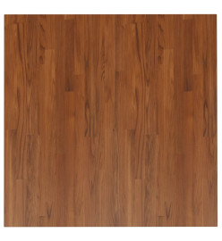 Dessus de table carré Marron foncé90x90x2,5cm Bois chêne traité