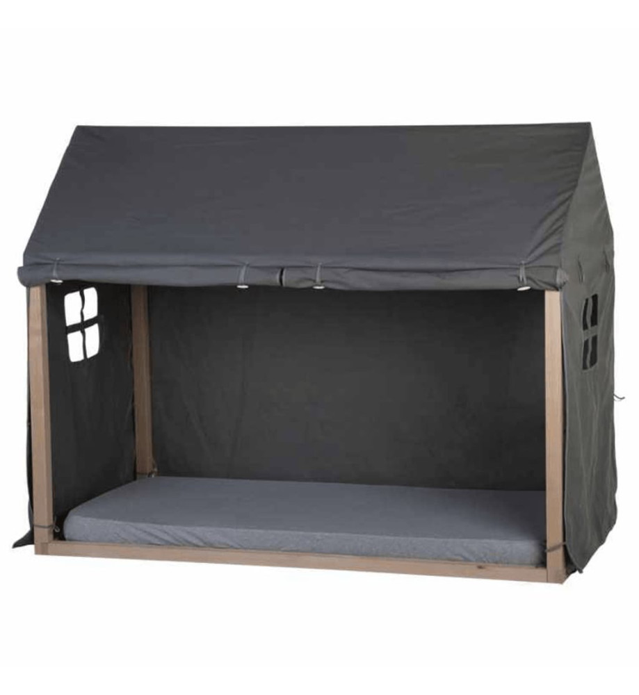 CHILDHOME Housse de maison de lit 210x100x150 cm Anthracite