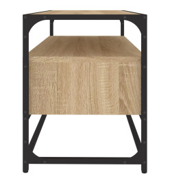 Meuble TV chêne sonoma 80x35x45 cm bois d'ingénierie