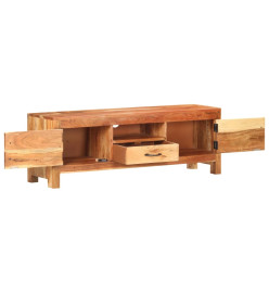 Meuble TV 116x30x40 cm Bois d'acacia massif