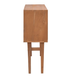 Table console 110x30x79 cm Bois de teck solide