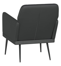 Fauteuil Noir 61x78x80 cm Similicuir