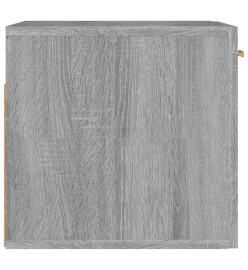 Armoire murale Sonoma gris 80x35x36,5 cm Bois d'ingénierie