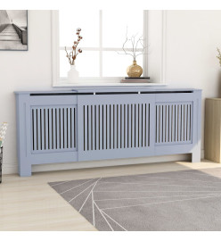 Cache-radiateur MDF Gris 205 cm