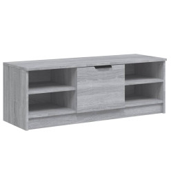 Meuble TV Sonoma gris 102x35,5x36,5 cm Bois d'ingénierie