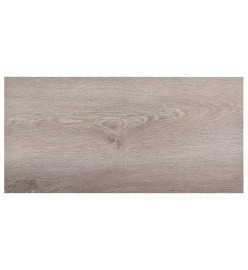 Planches de plancher autoadhésives 20 pcs PVC 1,86 m² Taupe