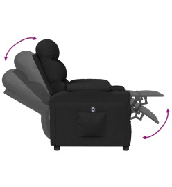 Fauteuil Noir Tissu