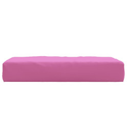 Coussin de palette rose 60x60x8 cm tissu oxford