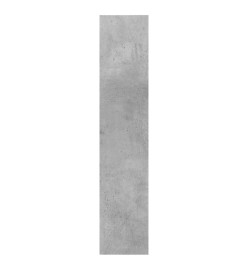 Étagère murale Gris béton 90x16x78 cm Aggloméré