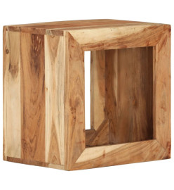 Tabouret 40x30x40 cm Bois d'acacia solide